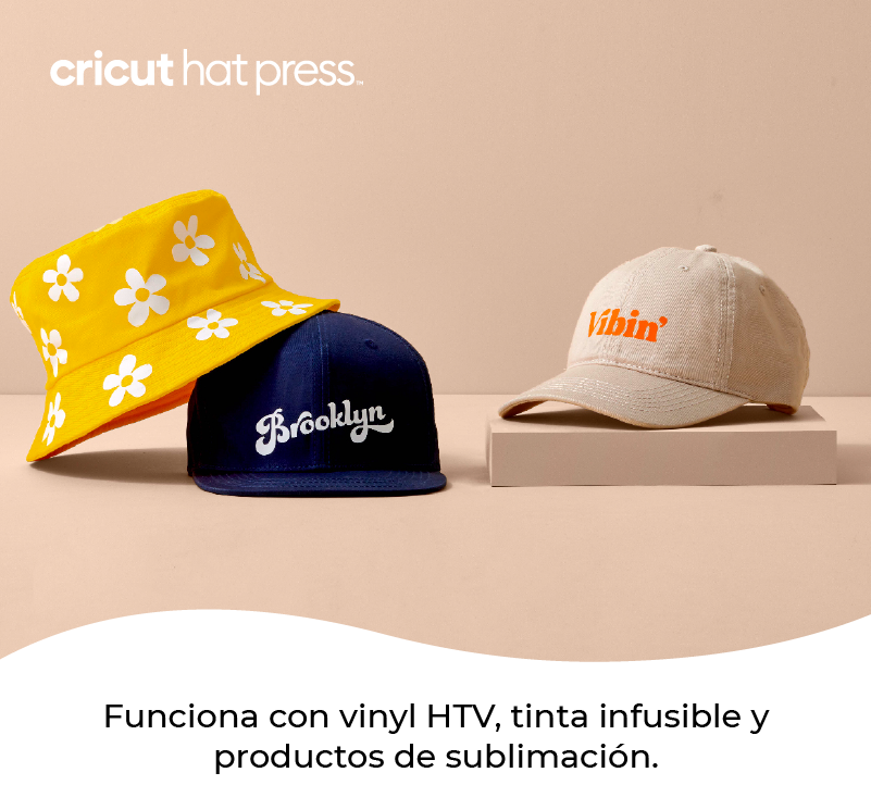 Súper OFERTA - Plancha para Gorras Hat Press Cricut
