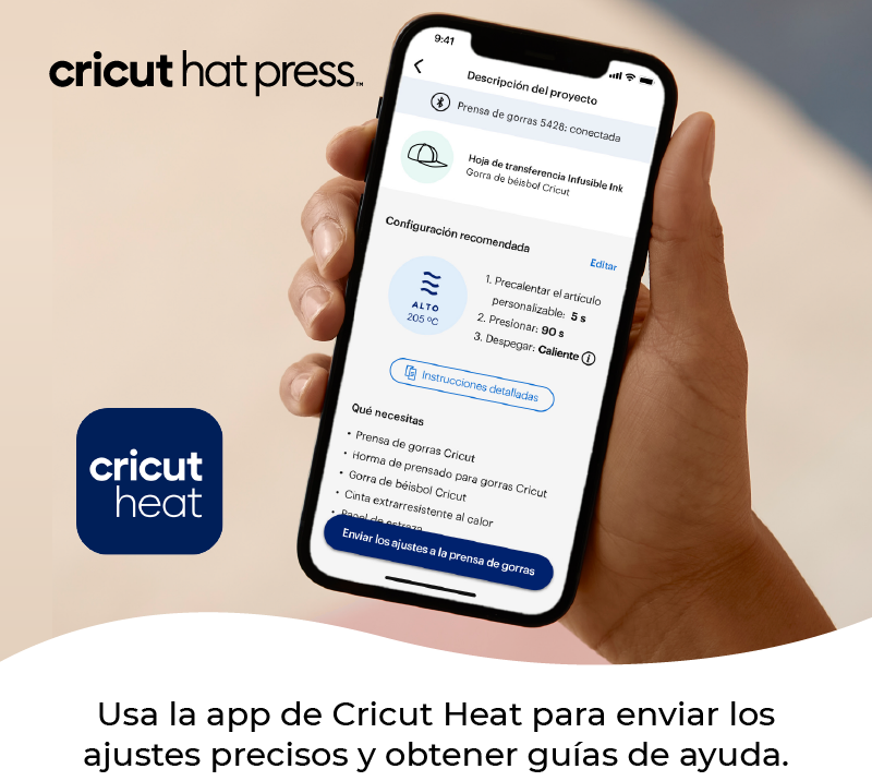 Súper OFERTA - Plancha para Gorras Hat Press Cricut