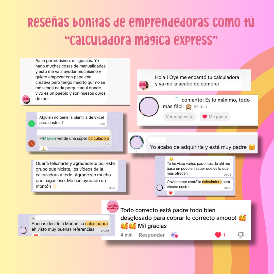 Calculadora de Precios y Cotizadora Mágica Express para Emprendedores