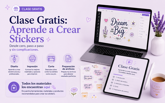 Aprende a Crear Stickers con tu Cricut ✨