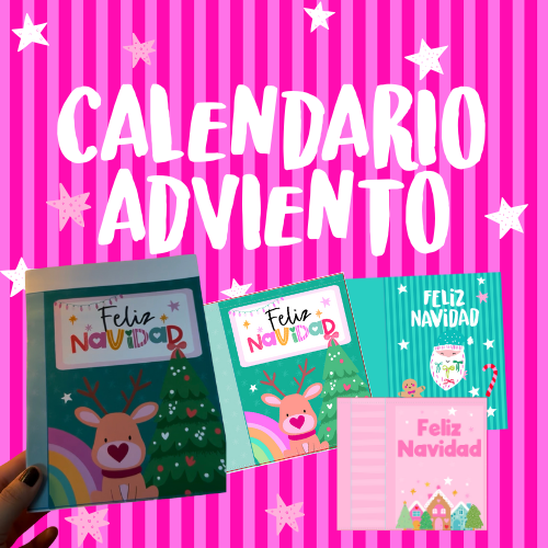 🎄✨ Plantilla GRATIS de Calendario de Adviento | Imprimible en PDF ✨🎄