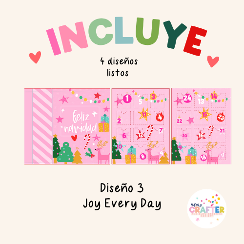 ✨ Calendario de Adviento – 24 Regalos Mágicos (Plantilla Editable en Canva) ✨
