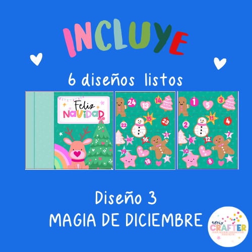 ✨ Calendario de Adviento – (Plantilla Premium Editable en Canva) ✨