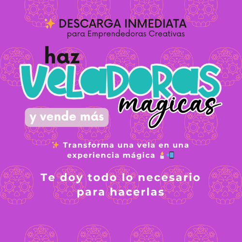 🕯️ Veladoras Mágicas – Todas las Plantillas + Instrucciones Paso a Paso