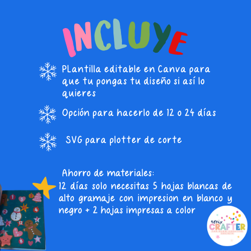 ✨ Calendario de Adviento – (Plantilla Premium Editable en Canva) ✨