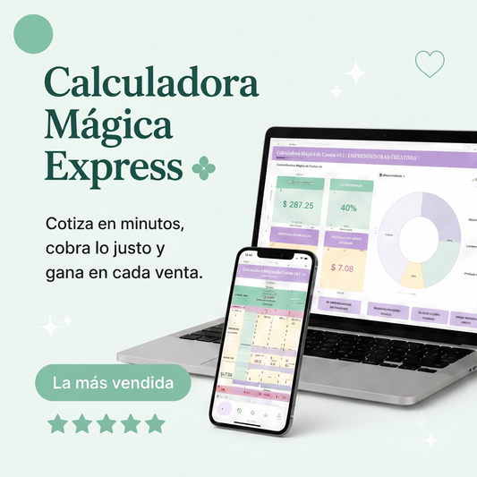 Calculadora de Precios y Cotizadora Mágica Express para Emprendedores