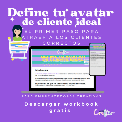 📓GRATIS - Workbook: Cómo definir a el cliente que sí te compra como emprendedor