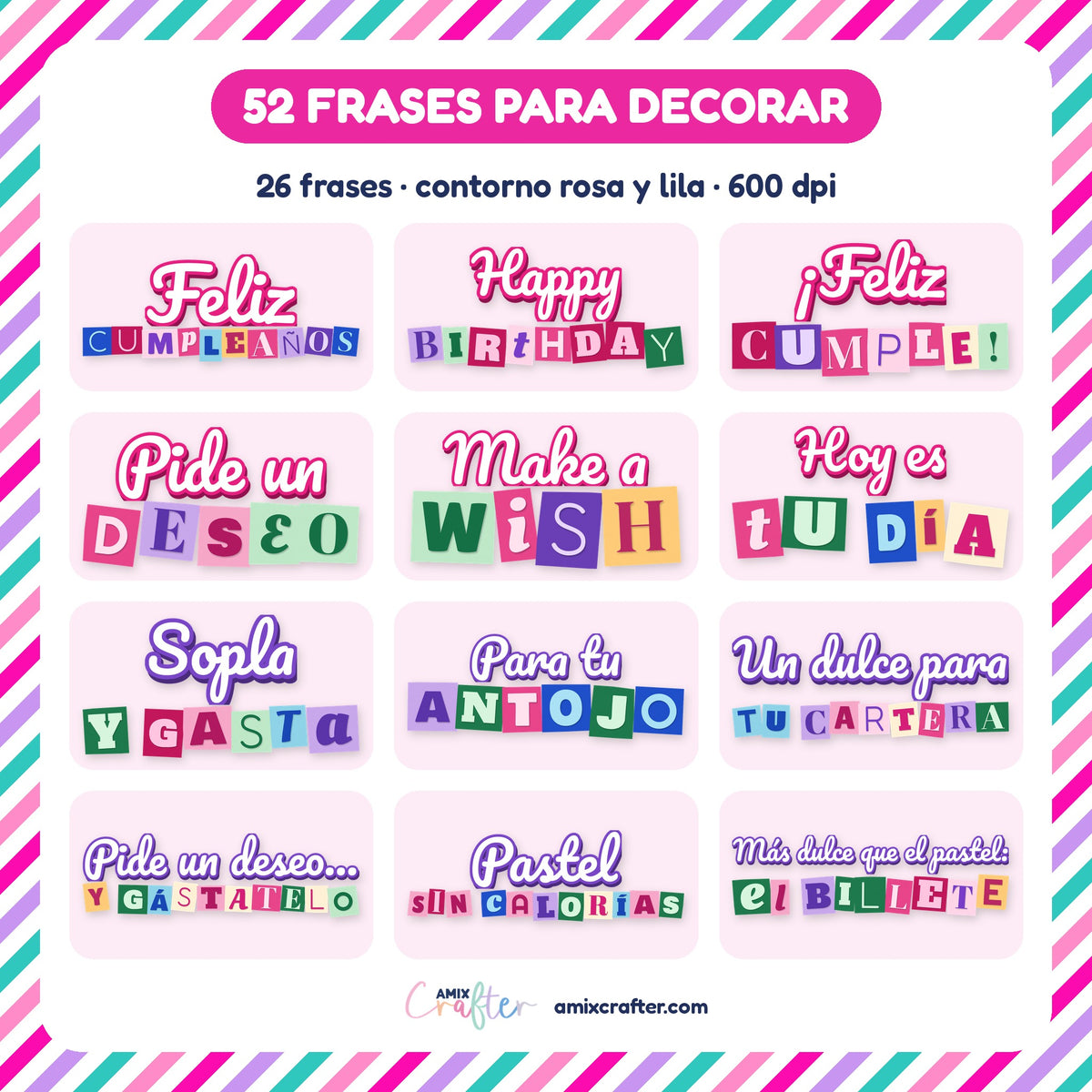 Money Cake Colección Joyas | 14 Pasteles Porta Billetes para Imprimir y Cortar · PNG + SVG + PDF