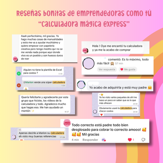 Calculadora de Precios y Cotizadora Mágica Express para Emprendedores